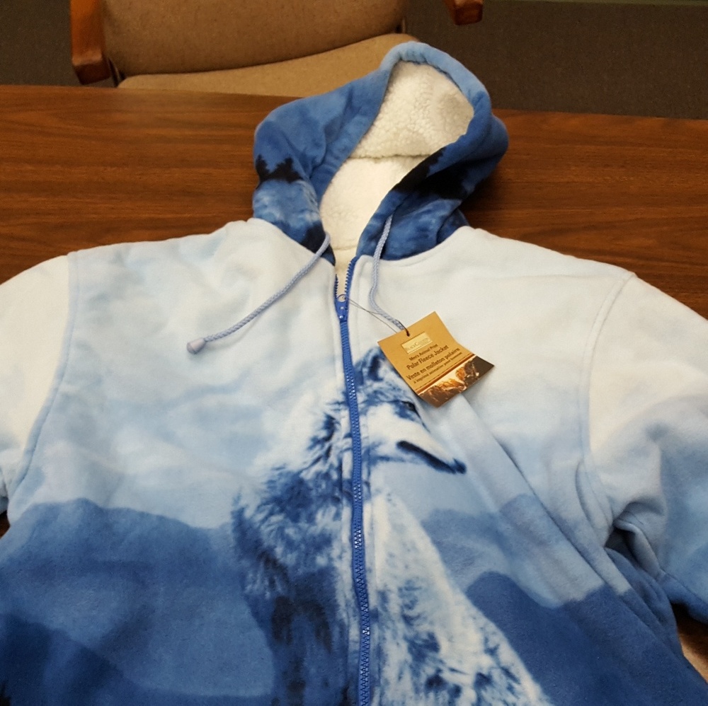 Wolf fleece jacket - L